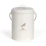 Livoo Cubo de Compostaje de Cocina MES154C, Cream, 6 L