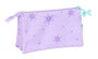 Portatodo Triple Frozen Spirit Lila 22 x 12 x 3 cm