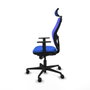 PIQUERAS Y CRESPO Silla de oficina Jorquera Azul con Mecanismo Sincro