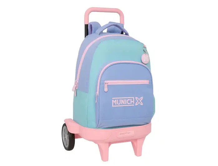Safta Mochila Grande con Ruedas Compact Evolution Extensible Munich Mellow