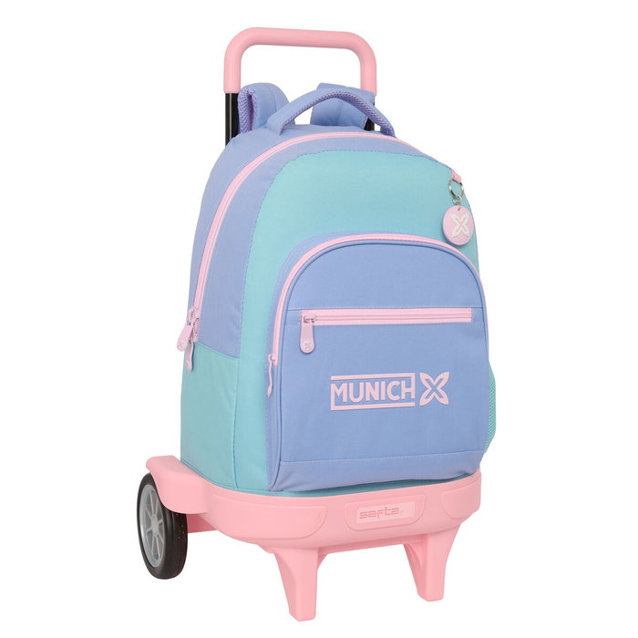 Safta Mochila Grande con Ruedas Compact Evolution Extensible Munich Mellow