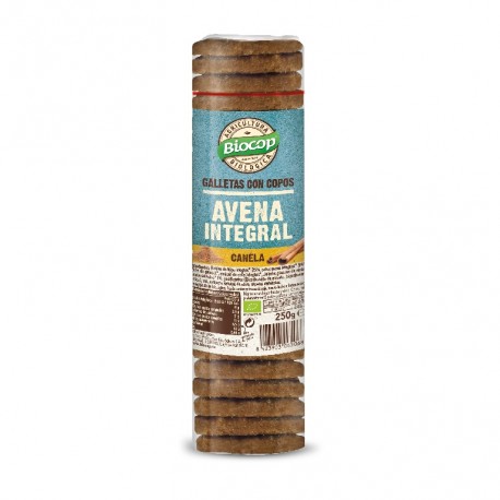 BIOCOP Galletas de Avena integral con canela 250gr. BIO BIOCOP Galletas de Avena integral con canela 250gr. BIO