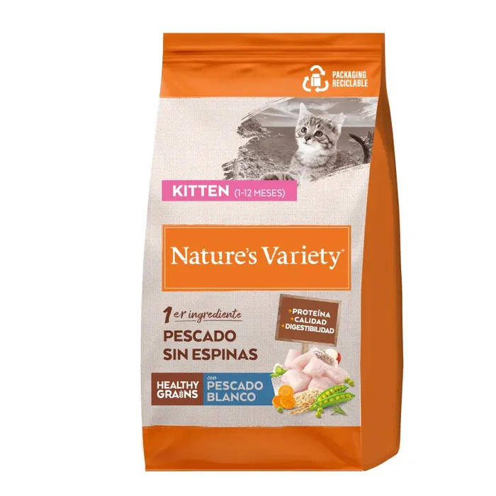 Nature's Variety Pienso para Gato Kitten Pescado 1,25 kg