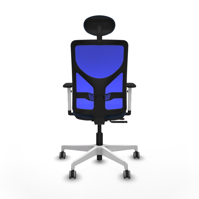 PIQUERAS Y CRESPO Silla de oficina Motilla con mecanismo Sincro/Traslack, Azul marino y Azul PIQUERAS Y CRESPO Silla de oficina Motilla con mecanismo Sincro/Traslack, Azul marino y Azul
