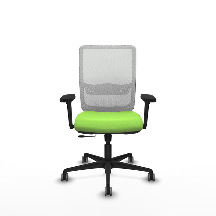 PIQUERAS Y CRESPO Silla de oficina Haches con mecanismo Sincro/Traslack, color Pistacho y Blanco PIQUERAS Y CRESPO Silla de oficina Haches con mecanismo Sincro/Traslack, color Pistacho y Blanco