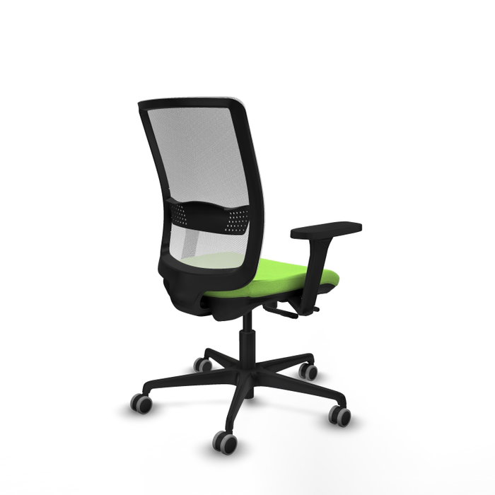 PIQUERAS Y CRESPO Silla de oficina Haches con mecanismo Sincro/Traslack, color Pistacho y Blanco PIQUERAS Y CRESPO Silla de oficina Haches con mecanismo Sincro/Traslack, color Pistacho y Blanco