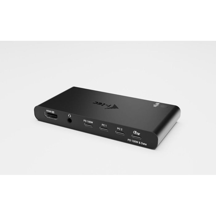 I-tec KVM Docking Station HDMI para 2 hosts, Negro I-tec KVM Docking Station HDMI para 2 hosts, Negro