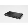 I-tec KVM Docking Station HDMI para 2 hosts, Negro
