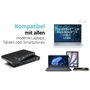 I-tec KVM Docking Station HDMI para 2 hosts, Negro