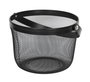 Inde Cesta Metal para Ordenador Redondo con Asa Metal - 27.3 cm Largo x 26.1 cm Ancho x 18.2 cm Alto (6 Unidades)