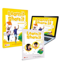MACMILLAN, LEARN IT SHARE IT 3 EJER - (23).LEARN IT SHARE IT 3 ACTIVITY+SHAREBOOK (EPACK)