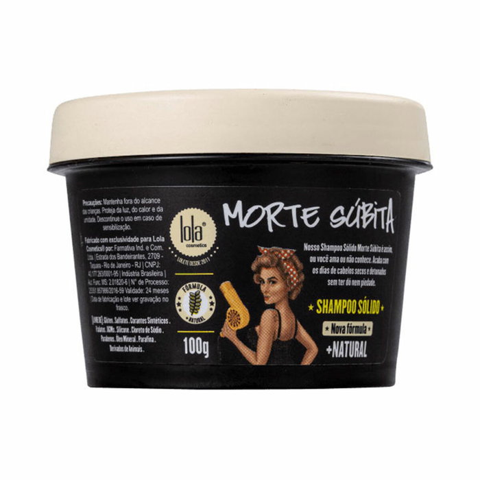 Lola Cosmetics Morte Súbita Shampoo Sólido 100 g