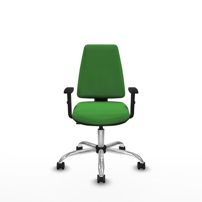 PIQUERAS Y CRESPO Silla de Oficina Elche Verde con Brazos 1D PIQUERAS Y CRESPO Silla de Oficina Elche Verde con Brazos 1D