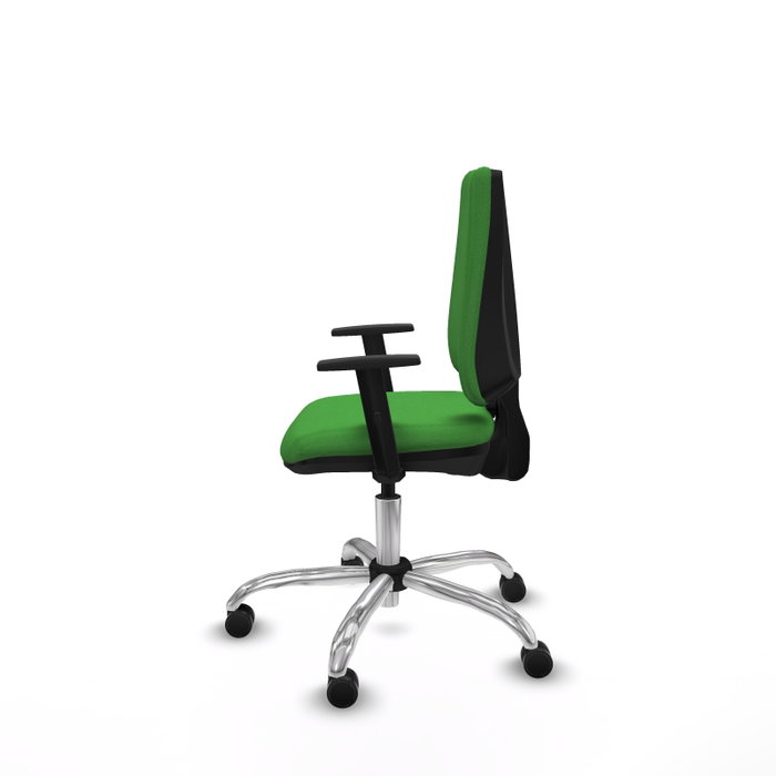 PIQUERAS Y CRESPO Silla de Oficina Elche Verde con Brazos 1D PIQUERAS Y CRESPO Silla de Oficina Elche Verde con Brazos 1D