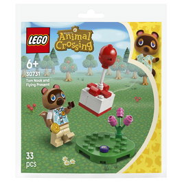 LEGO 30731 Polybag Animal Crossing Tom Nook con Globo Regalo de Aire Caliente, 33 Piezas, Construcción Multicolor, Edad 6+