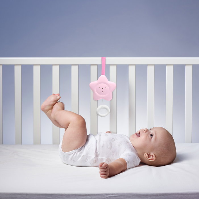 Chicco Estrella Musical Caja Musical Rosa con Suaves Nanas, para Bebés +0 Meses Chicco Estrella Musical Caja Musical Rosa con Suaves Nanas, para Bebés +0 Meses