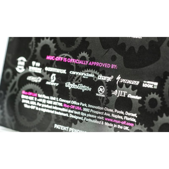 Muc-Off Limpiador de Cadena de Bicicleta con Kit de Limpieza de 75 ml - Carretera, MTB y Ciclocross