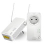 Strong Kit Powerline Wi-Fi 600 con Ethernet de 600 Mbit/s y Wi-Fi de 300 Mbit/s Blanco