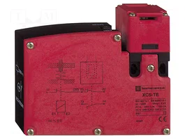 TELEMECANIQUE SENSORS Interruptor de seguridad XCSTE NC + NC rojo