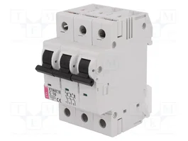 ETI POLAM Interruptor magnetotérmico ETIMAT 10 3P C16 16A 10kA