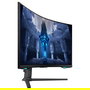 Samsung Monitor Gaming 4K UHD LS32BG750NPX 32 Pulgadas Curvo 165Hz 1ms Mini-LED Quantum HDR 2000 FreeSync Premium Pro G-Sync Compatible Negro