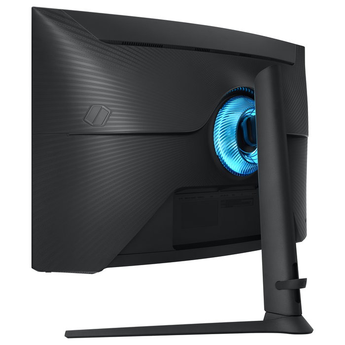 Samsung Monitor Gaming 4K UHD LS32BG750NPX 32 Pulgadas Curvo 165Hz 1ms Mini-LED Quantum HDR 2000 FreeSync Premium Pro G-Sync Compatible Negro