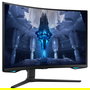 Samsung Monitor Gaming 4K UHD LS32BG750NPX 32 Pulgadas Curvo 165Hz 1ms Mini-LED Quantum HDR 2000 FreeSync Premium Pro G-Sync Compatible Negro