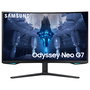 Samsung Monitor Gaming 4K UHD LS32BG750NPX 32 Pulgadas Curvo 165Hz 1ms Mini-LED Quantum HDR 2000 FreeSync Premium Pro G-Sync Compatible Negro
