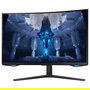 Samsung Monitor Gaming 4K UHD LS32BG750NPX 32 Pulgadas Curvo 165Hz 1ms Mini-LED Quantum HDR 2000 FreeSync Premium Pro G-Sync Compatible Negro
