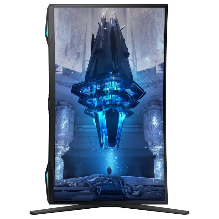 Samsung Monitor Gaming 4K UHD LS32BG750NPX 32 Pulgadas Curvo 165Hz 1ms Mini-LED Quantum HDR 2000 FreeSync Premium Pro G-Sync Compatible Negro