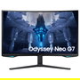 Samsung Monitor Gaming 4K UHD LS32BG750NPX 32 Pulgadas Curvo 165Hz 1ms Mini-LED Quantum HDR 2000 FreeSync Premium Pro G-Sync Compatible Negro