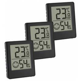 TFA® 30.5039 Higrómetro negro