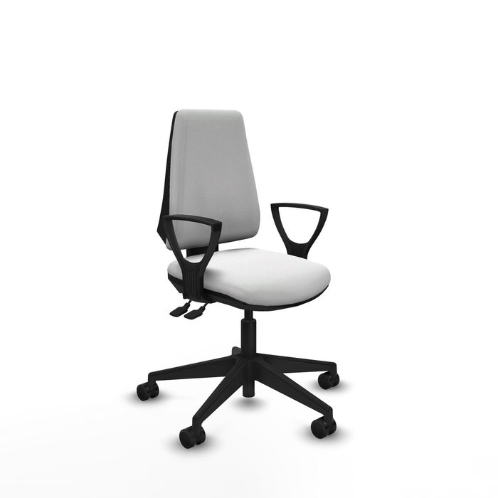 PIQUERAS Y CRESPO Silla de oficina Elche Blanca con mecanismo Asincro PIQUERAS Y CRESPO Silla de oficina Elche Blanca con mecanismo Asincro