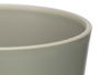Leknes Vaso Cónico Gris 200 ml 7.8x9x7.8 cm (Set de 24)
