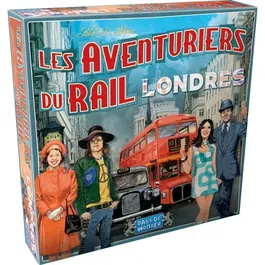 Asmodee Ticket to Ride: Londres Juego de mesa ACD0824968202616 A partir de 8 años De 2 a 4 jugadores De 10 a 15 minutos Idioma francés