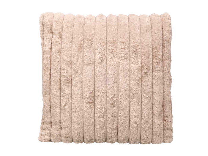 GIFTDECOR Cojín de Rayas Marrón 45x45cm (Pack de 12)