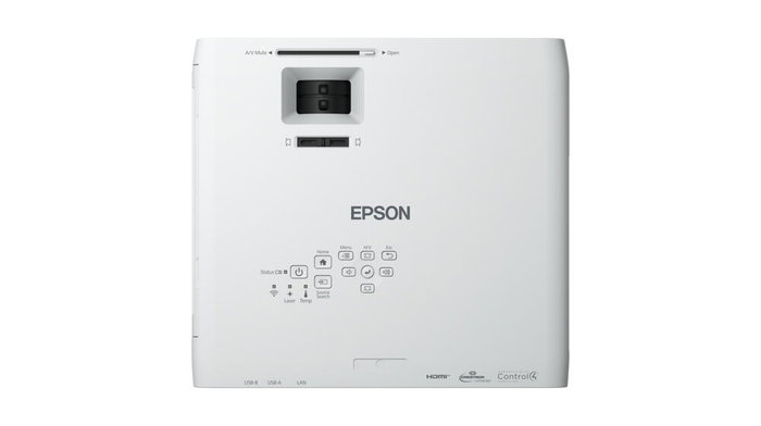 Epson V11HA69080 Proyector EB-L260F Blanco, 3LCD, Láser, Alta Luminosidad y Resolución WUXGA