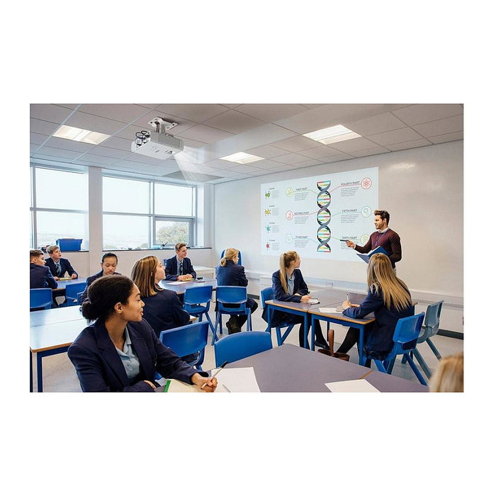 Epson EB-L260F Proyector FHD 1080p 3-LCD Laser 4600 Lúmenes HDMI VGA Blanco Epson EB-L260F Proyector FHD 1080p 3-LCD Laser 4600 Lúmenes HDMI VGA Blanco