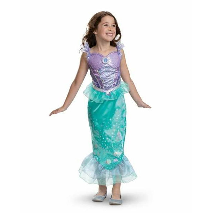 Liragram Disfraz infantil Disney 100 Aniversario Princesa Ariel Classic, 3-4 Años