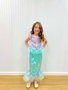 Liragram Disfraz infantil Disney 100 Aniversario Princesa Ariel Classic, 3-4 Años