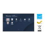 ViewSonic CDE8631-1C Pantalla Plan para Señalización Digital LCD 2,18 m (86") 4K Ultra HD 3840 x 2160 Pixeles 500 nits Brillo 16:9 HDMI USB-C LAN Android 14 24/7