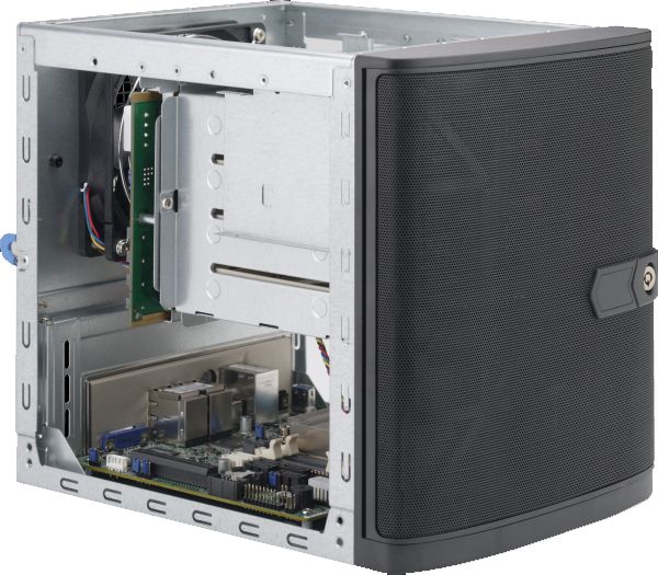 Ernitec Servidor Cubo Intel Core i5-12400, 16GB DDR4, 500GB NVMe, RAID HW, 2.5GbE, Win11 Pro