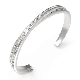 Guess Pulsera JUBB04584JWRHS de Acero Inoxidable Gris