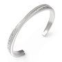 Guess Pulsera JUBB04584JWRHS de Acero Inoxidable Gris