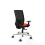 PIQUERAS Y CRESPO Silla de oficina Yunquera Naranja oscuro y Negro