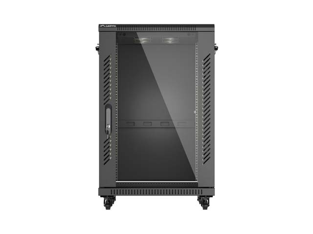 Lanberg FF01-6618-12B Rack o bastidor independiente 18U Negro