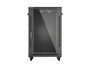 Lanberg FF01-6618-12B Rack o bastidor independiente 18U Negro