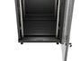 Lanberg FF01-6618-12B Rack o bastidor independiente 18U Negro