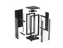 Lanberg FF01-6618-12B Rack o bastidor independiente 18U Negro
