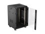 Lanberg FF01-6618-12B Rack o bastidor independiente 18U Negro